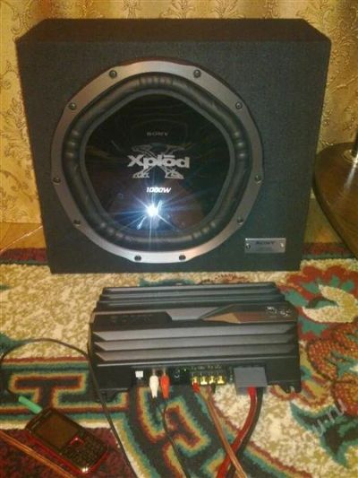 Лот: 1595595. Фото: 1. сабвуфер "sony" комплект!!!. Сабвуферы