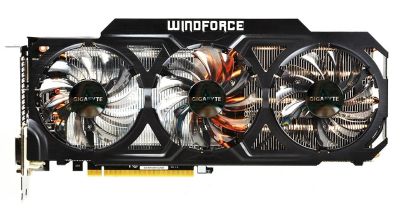 Лот: 10415596. Фото: 1. Видеокарта Gigabyte GeForce GTX... Видеокарты