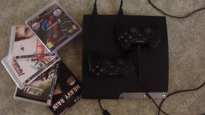 Лот: 1100475. Фото: 1. PlayStation 3 Slim 250Gb. Игровые приставки, консоли