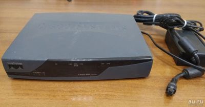 Лот: 15227170. Фото: 1. Маршрутизатор Cisco 870 с блоком... Маршрутизаторы (роутеры)
