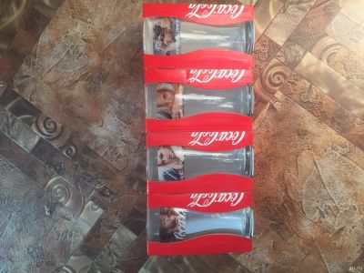 Лот: 13505256. Фото: 1. Бокалы coca-cola. Кружки, стаканы, бокалы