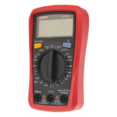 Лот: 24630371. Фото: 1. Мультиметр UNI-T UT33C+, портативный... Оборудование для ремонта