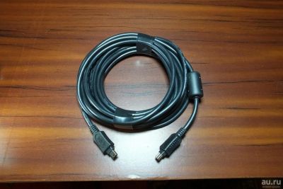 Лот: 8056734. Фото: 1. Кабель IEEE1394 Fire Wire, 4p... Шнуры, кабели, разъёмы