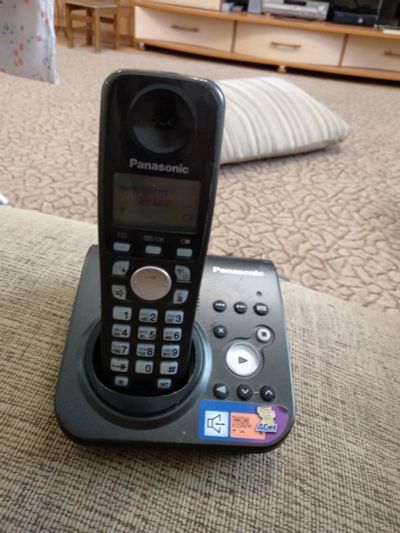 Лот: 11582085. Фото: 1. Радиотелефон Panasonic KX-TG7225RU. DECT и радиотелефоны
