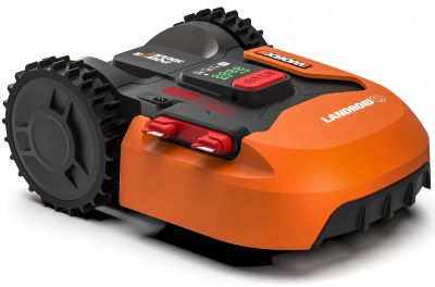 Лот: 16015484. Фото: 1. Робот газонокосилка WORX Landroid... Бензо-, мотоинструмент