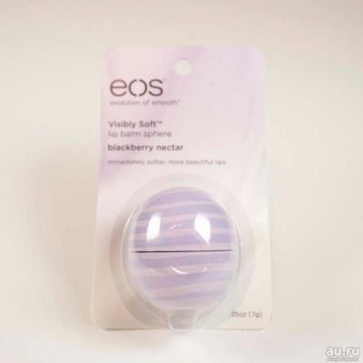 Лот: 9639342. Фото: 1. Бальзамы для губ EOS - ежевика. Уход за лицом 