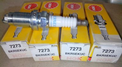Лот: 5414185. Фото: 1. Свечи зажигания NGK BKR5ekuc 7273... Двигатель и элементы двигателя