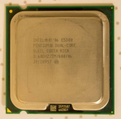 Лот: 6691414. Фото: 1. Процессор Intel Pentium Dual Core... Процессоры