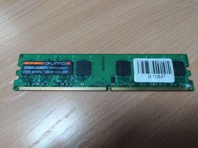 Лот: 15637618. Фото: 1. Память DDR2 2gb 800 mhz Qumo... Оперативная память