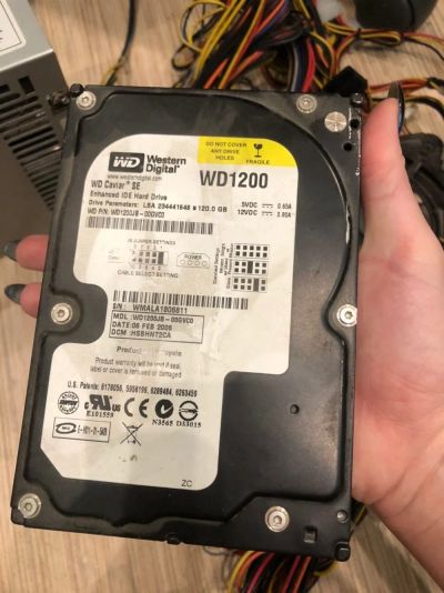Лот: 15600448. Фото: 1. жёсткий диск 3. Жёсткие диски (HDD)