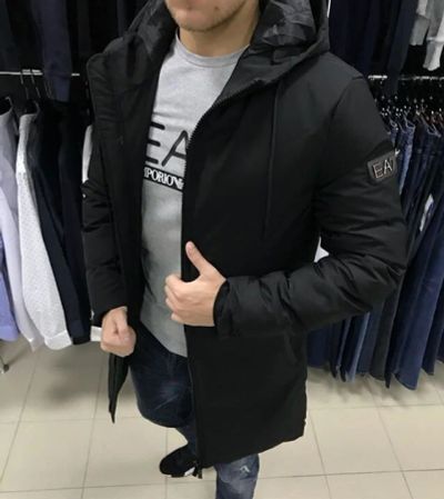 Лот: 10533829. Фото: 1. Пуховик ЕА7 зима.,. Верхняя одежда