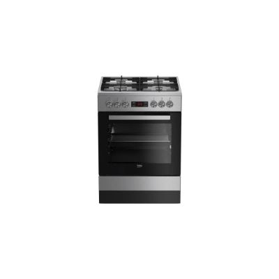 Лот: 15575820. Фото: 1. Газовая плита Beko FSM62330DXT. Плиты, духовые шкафы, варочные поверхности