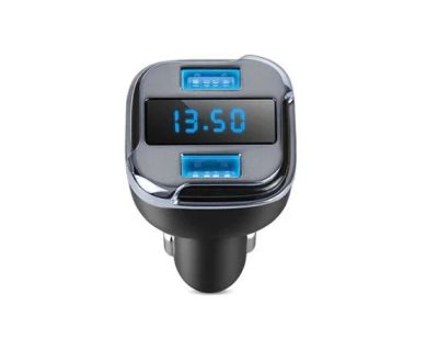 Лот: 20884635. Фото: 1. АЗУ-2USB E5, 5V/4.2А. Зарядные устройства, блоки питания, адаптеры сетевые для смартфонов