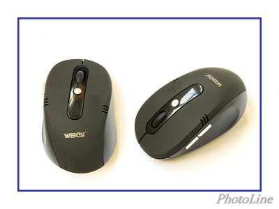 Лот: 3000716. Фото: 1. Мышь беспроводная (радио) Weksi... Клавиатуры и мыши