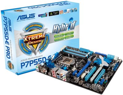 Лот: 3962955. Фото: 1. Новая материнская плата ASUS P7P55D-E... Материнские платы