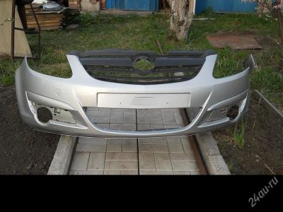 Лот: 2124840. Фото: 1. Бампер Opel Corsa. Кузов