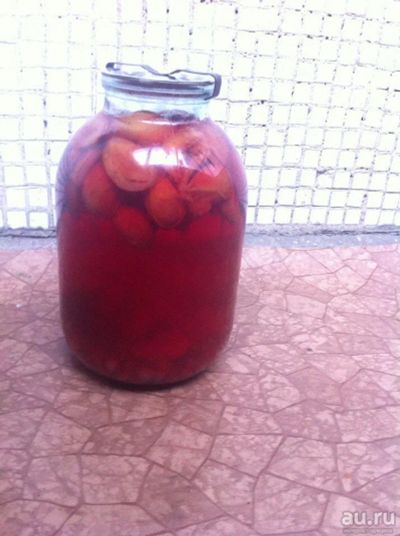 Лот: 8284022. Фото: 1. вкусненький компотик из домашних... Домашние заготовки