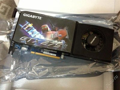 Лот: 2787856. Фото: 1. Видеокарта GeForce PCI-E GTX 275... Видеокарты
