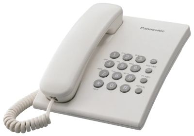 Лот: 6587115. Фото: 1. Panasonic 2350 RUW телефон проводной. Проводные телефоны