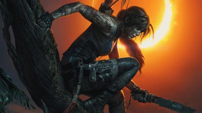 Лот: 12193354. Фото: 1. Shadow of the Tomb Raider PS4. Игры для консолей