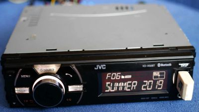 Лот: 17523424. Фото: 1. JVC kd-x50bt. Автомагнитолы