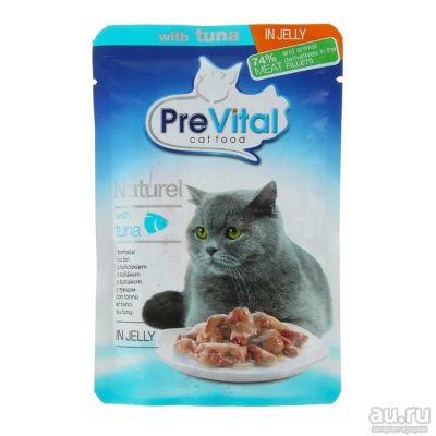 Лот: 16280193. Фото: 1. Корм Prevital (Превитал) Натурель... Корма