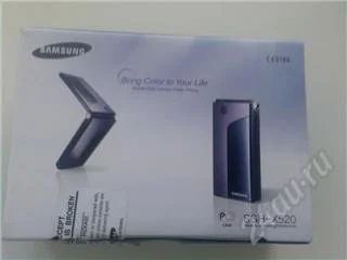 Лот: 125107. Фото: 1. коробка Samsung X520. Кнопочные мобильные телефоны
