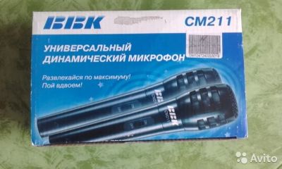 Лот: 7126725. Фото: 1. Микрофон bbk cm 211. Наушники, гарнитуры