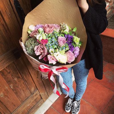 Лот: 7270166. Фото: 1. Сборный букет. Цветы на Щорса... Свежие цветы