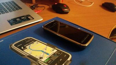 Лот: 5361776. Фото: 1. Nokia 5800 navigation edition... Смартфоны