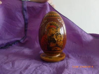 Лот: 3682413. Фото: 1. Яйцо. Фигурки, статуэтки