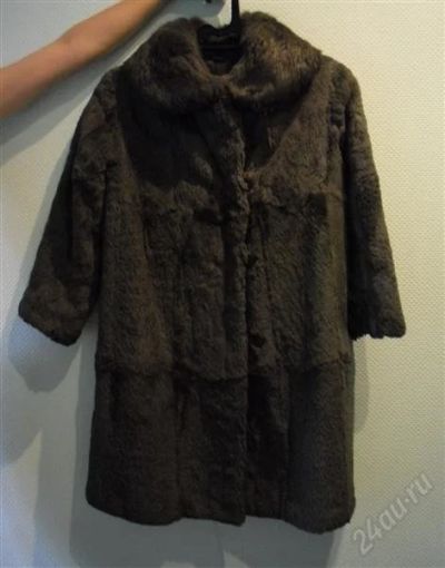 Лот: 2154105. Фото: 1. Шуба из натурального меха (кролик... Верхняя одежда