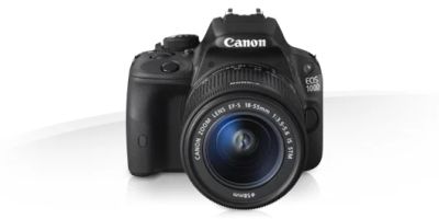 Лот: 3110080. Фото: 1. самая маленькая зеркалка Canon... Цифровые зеркальные