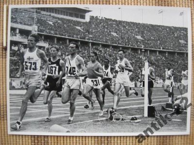 Лот: 6268205. Фото: 1. Олимпиада 3 Рейх 1936 Спринтер... Фотографии