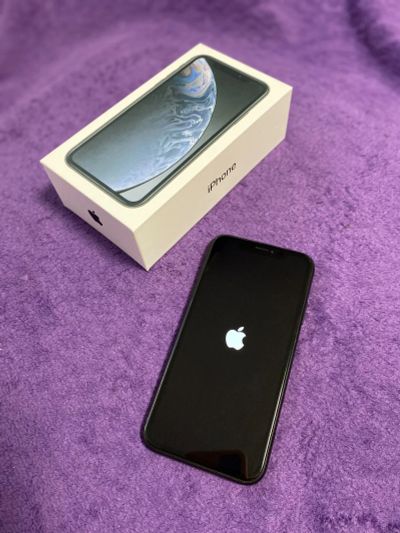 Лот: 17465687. Фото: 1. iPhone XR Black 64gb. Новый. Полный... Смартфоны
