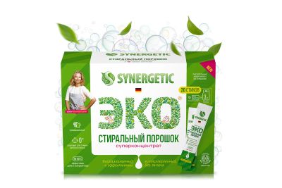 Лот: 23950477. Фото: 1. Стиральный порошок SYNERGETIC. Бытовая химия