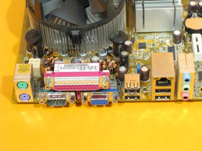 Лот: 3743864. Фото: 1. Материнская плата ASUS P5L-MX. Материнские платы