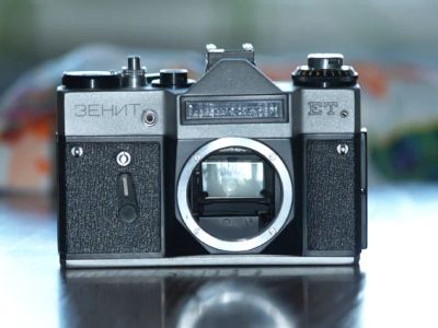 Лот: 4329060. Фото: 1. Зенит-ЕТ неисправный. Плёночные зеркальные