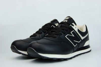 Лот: 16946641. Фото: 1. Кроссовки New Balance 574 Leather... Кеды, кроссовки, слипоны