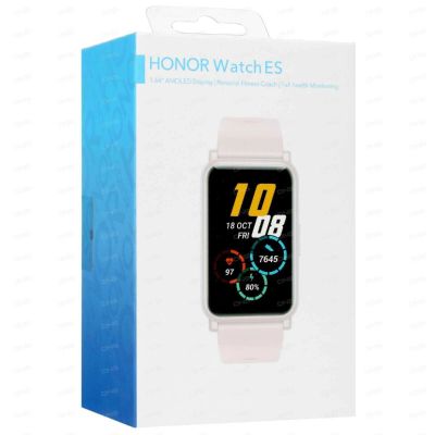 Лот: 17555753. Фото: 1. Смарт-часы Honor Watch ES розовый. Смарт-часы, фитнес-браслеты, аксессуары