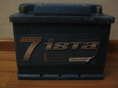 Лот: 7375754. Фото: 1. Продам рабочий аккумулятор ISTA... Аккумуляторы