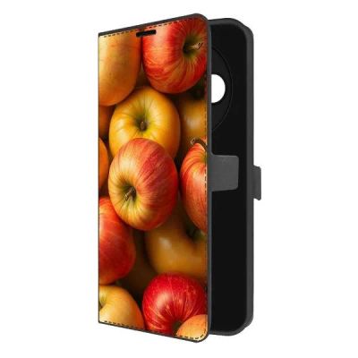 Лот: 25541038. Фото: 1. Чехол Krutoff Eco Book "Яблоки... Чехлы, бамперы