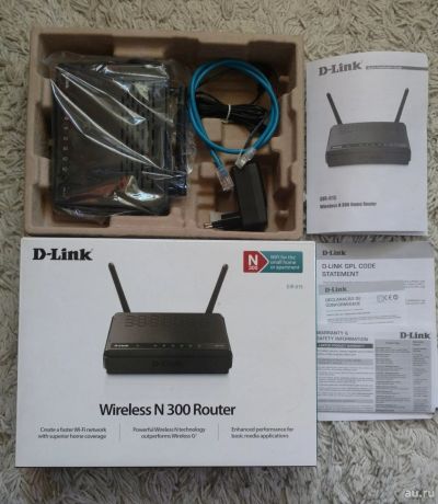 Лот: 15939558. Фото: 1. Wi-Fi роутер D-Link DIR-615. Маршрутизаторы (роутеры)