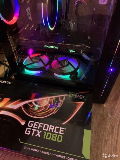 Лот: 16988390. Фото: 1. Gtx 1080 Gigabyte G1 Gaming. Видеокарты