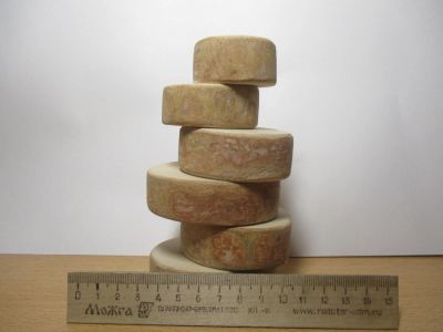 Лот: 10768667. Фото: 1. Деревянные кубики (срезы березы... Развивающие