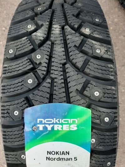 Лот: 16721986. Фото: 1. R15 195/65 Nokian - Nordman 5... Шины