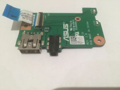 Лот: 7457677. Фото: 1. Плата usb порта, аудио разъем... Платы расширения, контроллеры, доп. порты