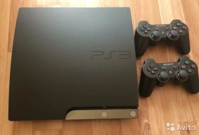 Лот: 7964903. Фото: 1. PlayStation 3 + 4 диска+2 геймпада. Игровые приставки, консоли