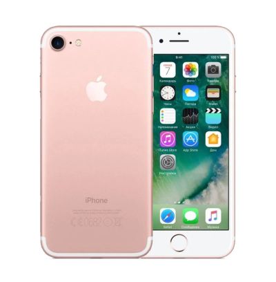 Лот: 12031293. Фото: 1. Apple IPhone 7 32 GB Rose Gold... Смартфоны