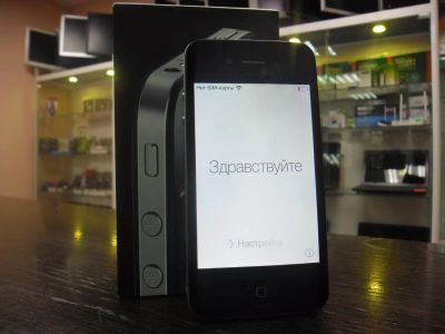 Лот: 9991831. Фото: 1. Телефон iPhone 4 16Gb (9534). Смартфоны